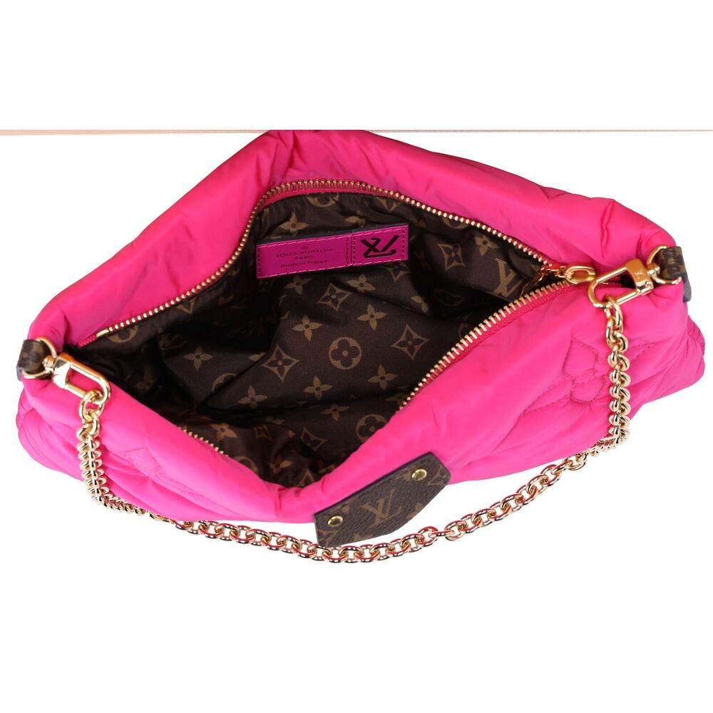 Louis Vuitton Maxi Multi Pochette Accessoires Pillow Shoulder Bag Black Pink - Picture 7 of 10